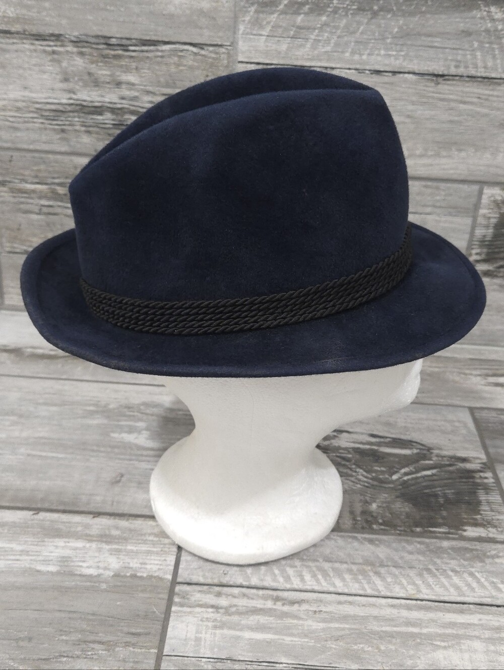 Vintage Handcrafted ORIGINAL ISCHLER HUT T-Alpine/Tyrolean Style Trachten Hat - Picture 6 of 16